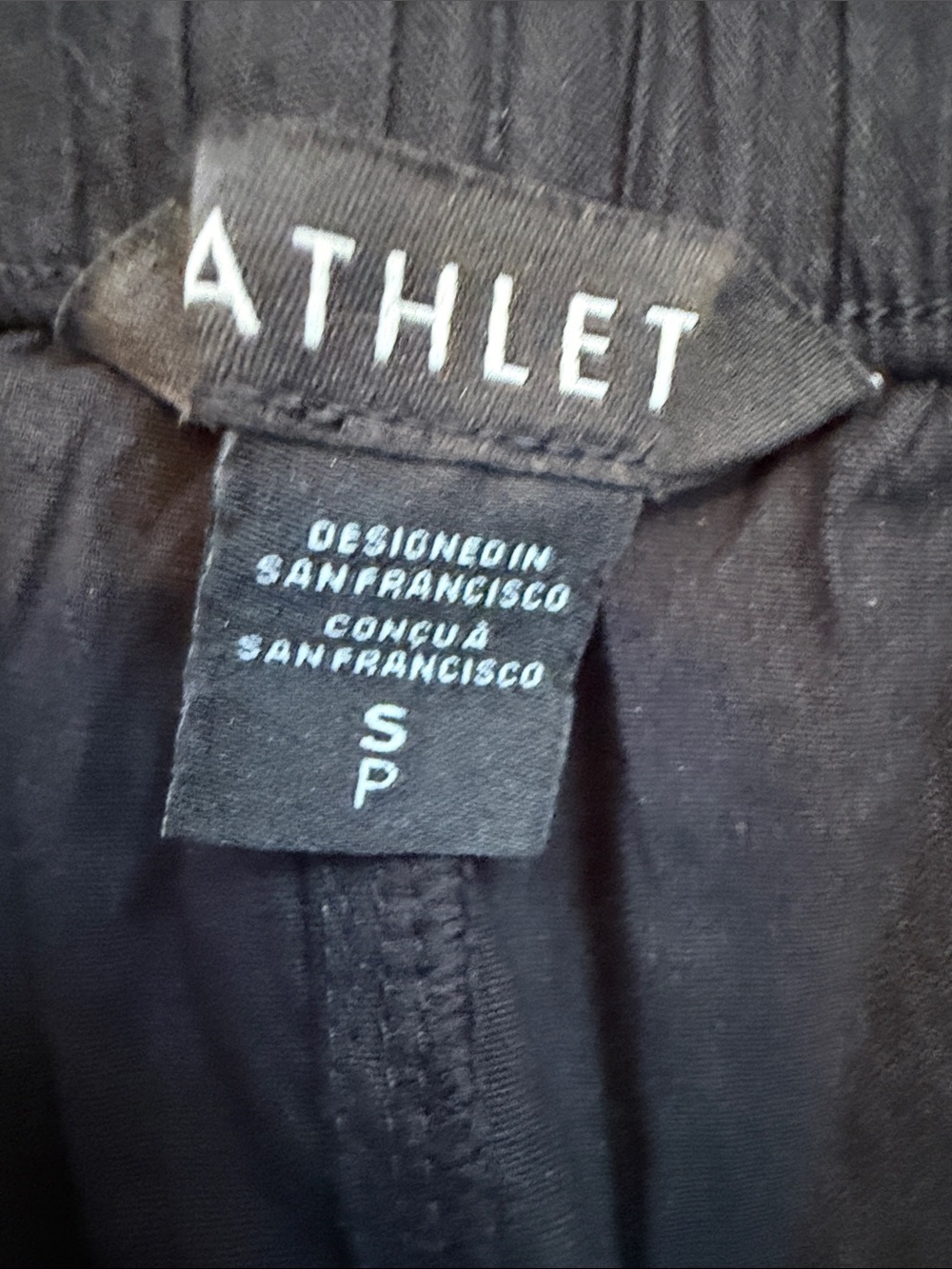 Wide-Leg Black Pants with Drawstring Waist - Picture 3 of 6